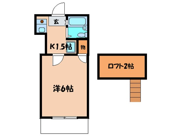 ヴェ－ル岡崎公園の物件間取画像